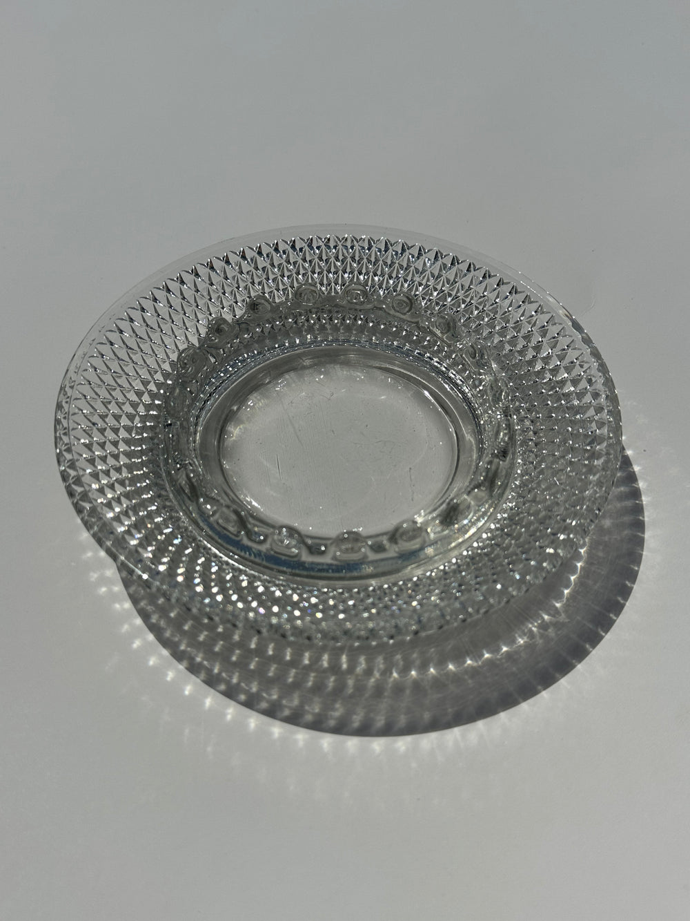 large glass ashtray - 93tothesun