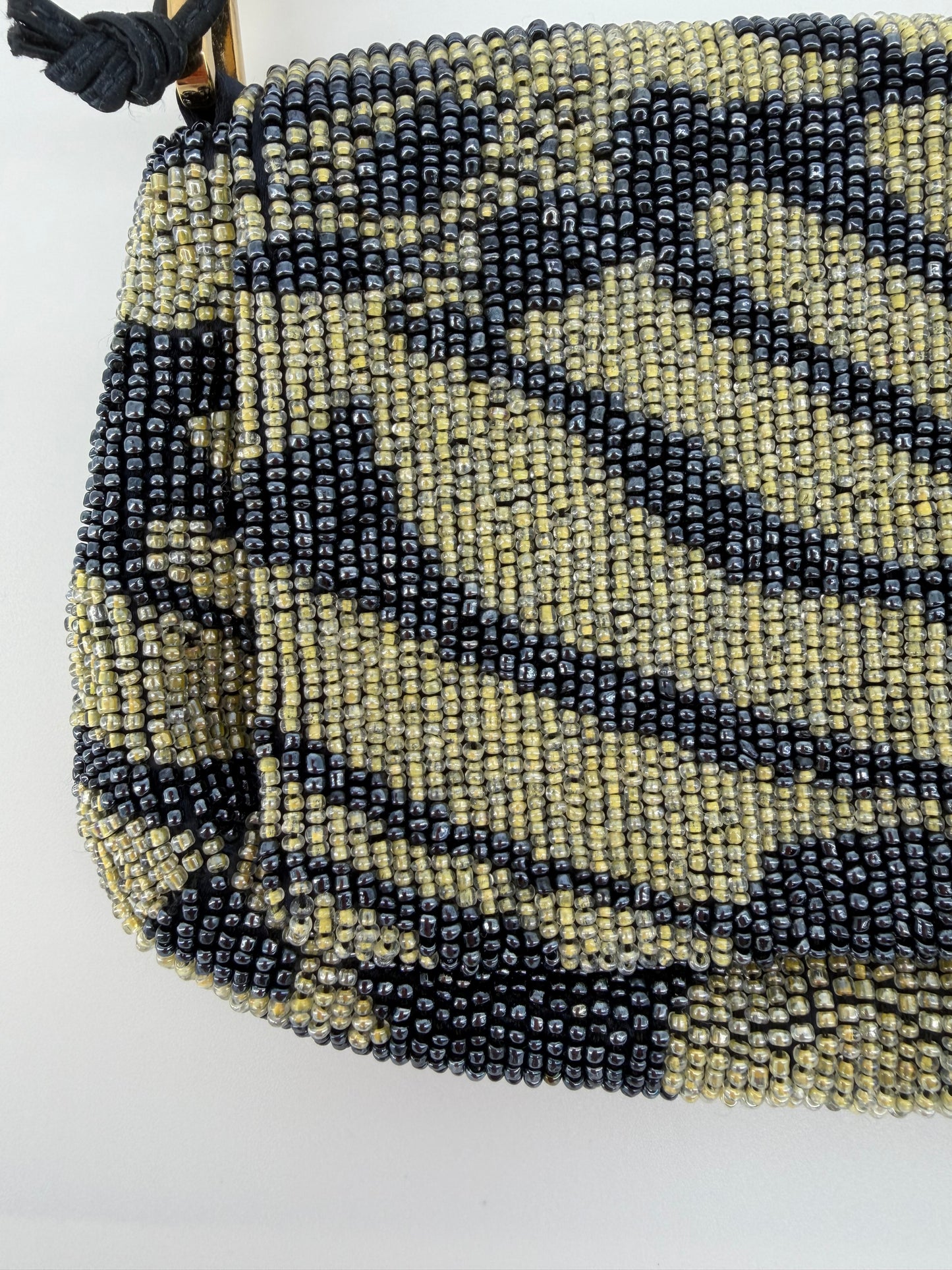 
                  
                    Tom Ford Era Gucci Zebra Crystal Beaded Chain Bag – Early 2000s Archival Collectible
                  
                